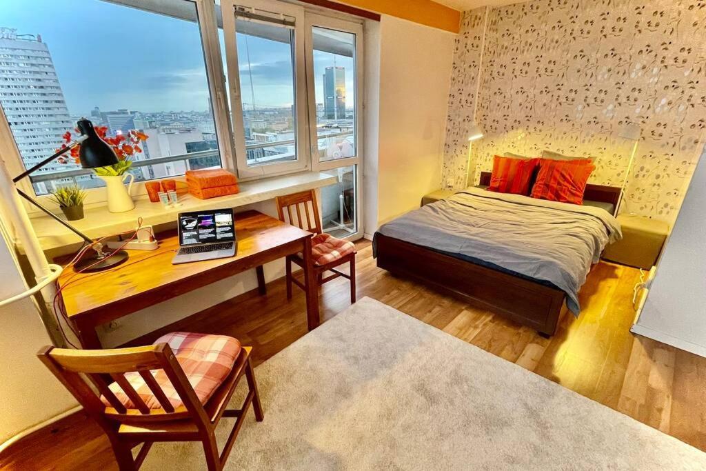 Апартаменты Orange Metro Fast Wifi 1Gbs Big Tv Hbo Appletv Варшава Экстерьер фото